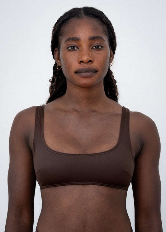 Outlaw Brown Top